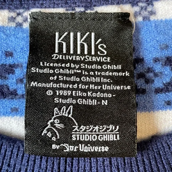 Studio Ghibli Kiki’s Delivery Service sweater. - Picture 3 of 4